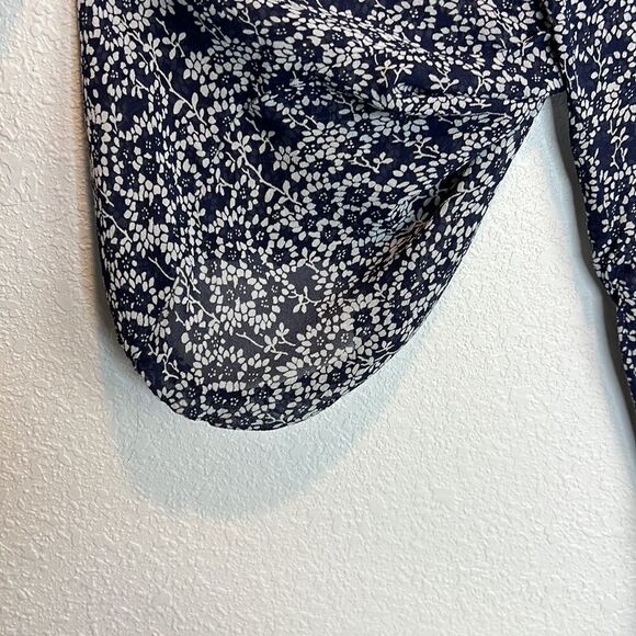 New Ulla Johnson Samir’s Blue Silk Mini Dress Size 8 - Picture 6 of 16